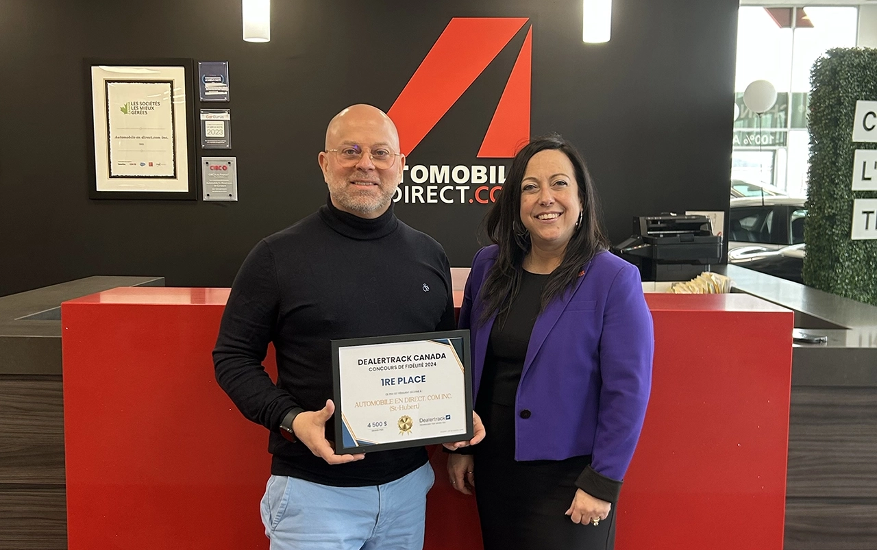 Automobile En Direct won the 2024 Dealertrack Canada competition