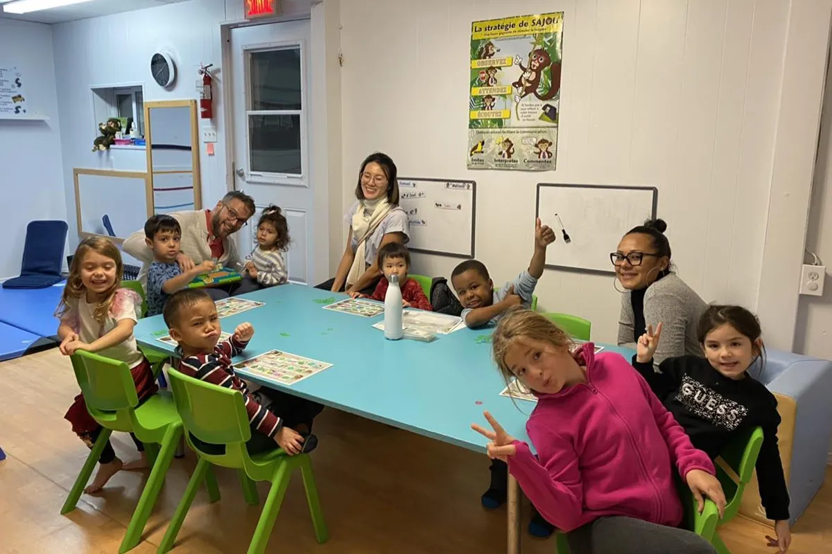 Activité bénévole de la fondation Premiers Pas Champlain pour soutenir les familles dans le besoin