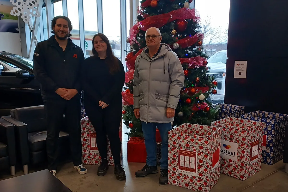 Photo d'un bénévole de la fondation L'Actuel chez Automobile En Direct Ile Perrot