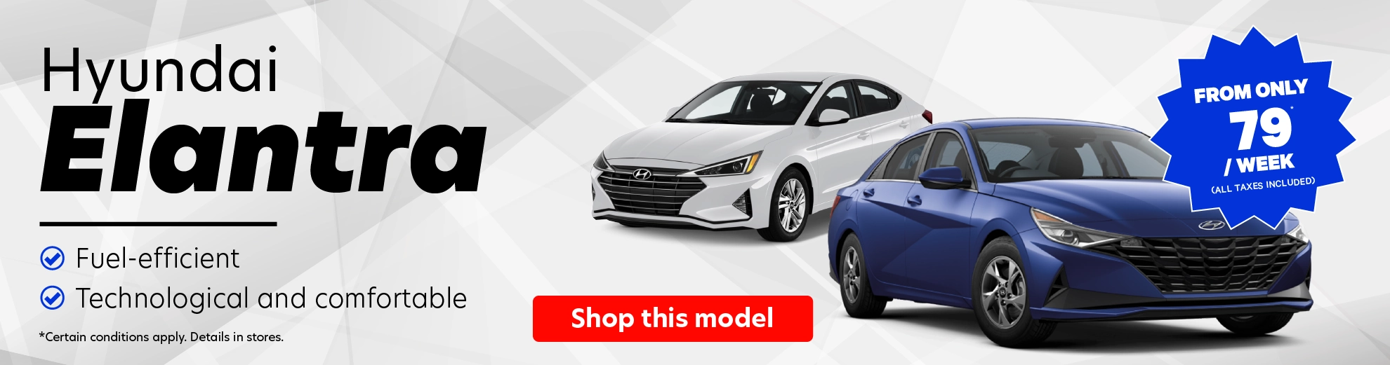 Price drop on the Hyundai Elantra at Automobile En Direct