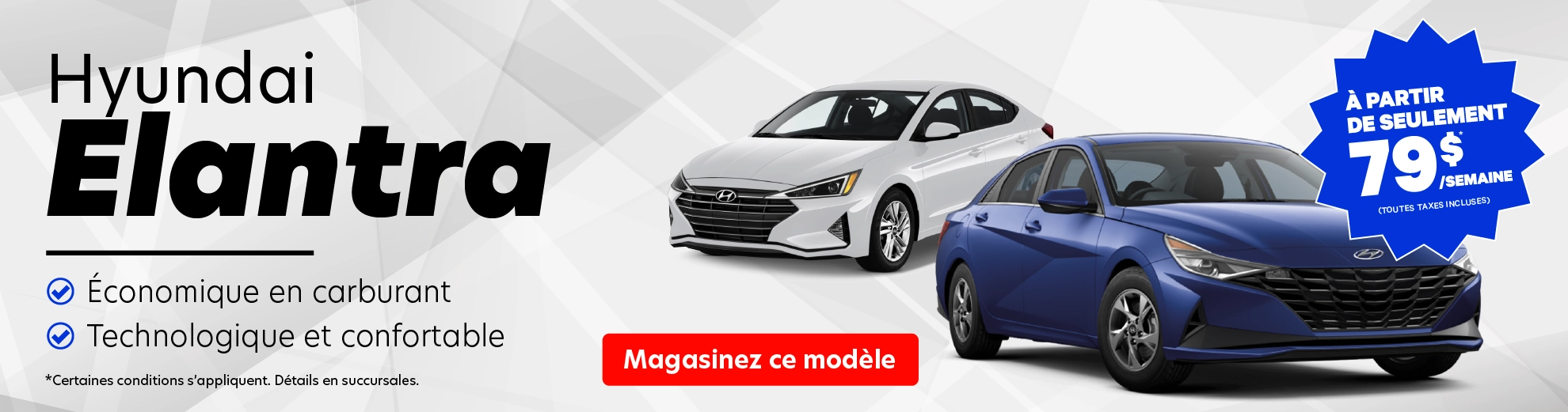 Baisse de prix sur la Hyundai Elantra chez Automobile en Direct