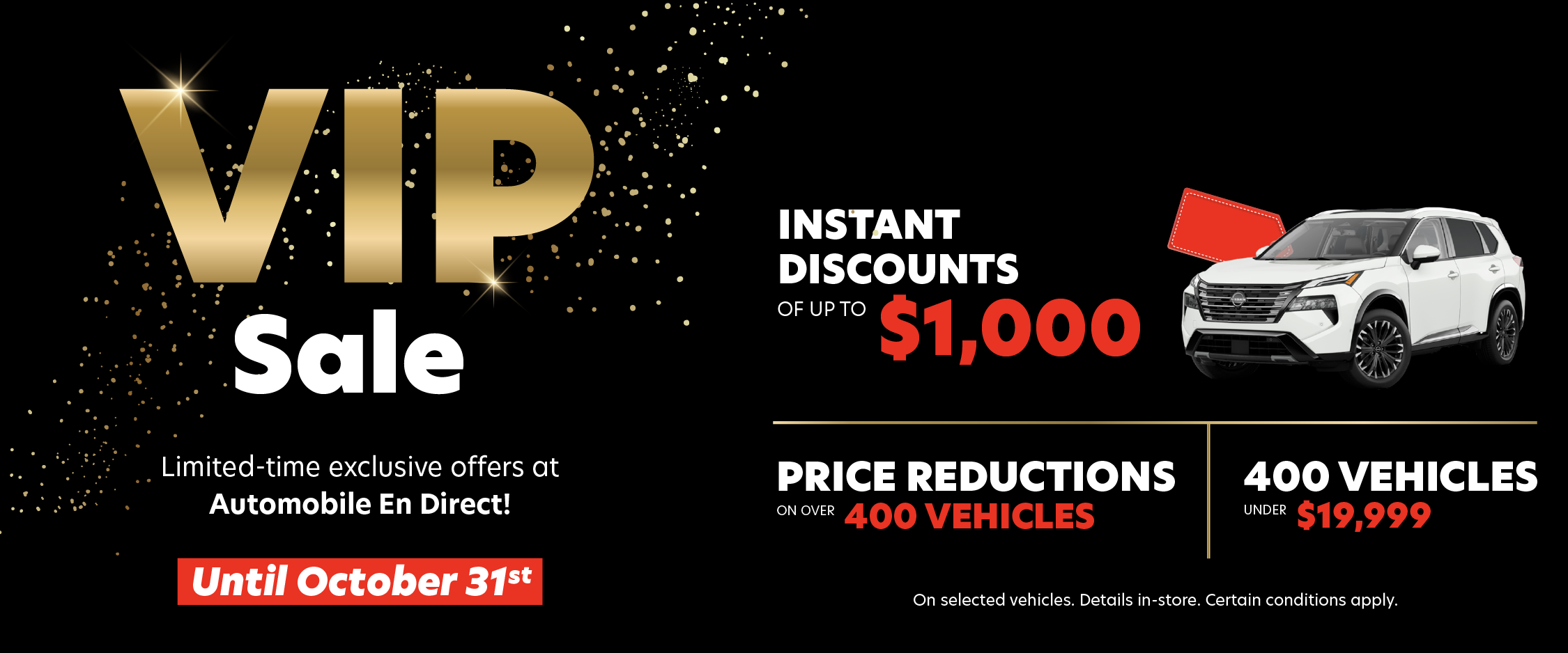October VIP Sale