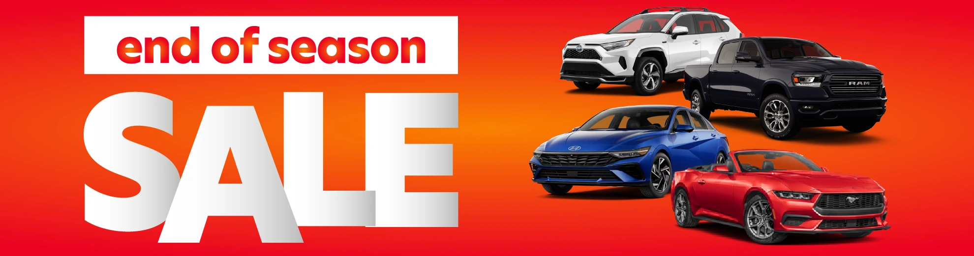 End of season sale