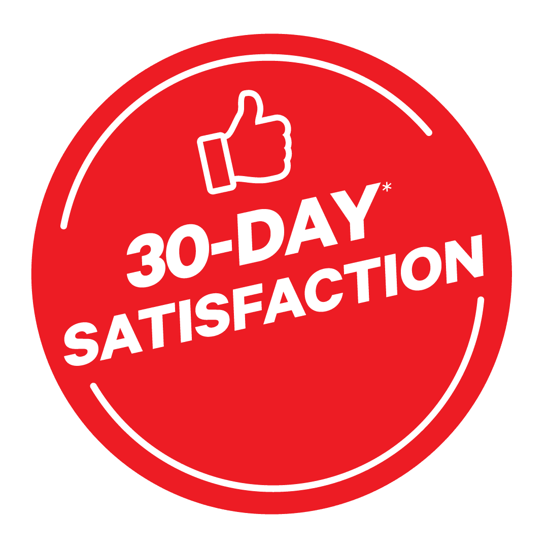 Image d'un pouce vers le haut pour la satisfaction 30 jours