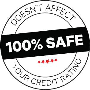 a seal saying that it is 100% safe