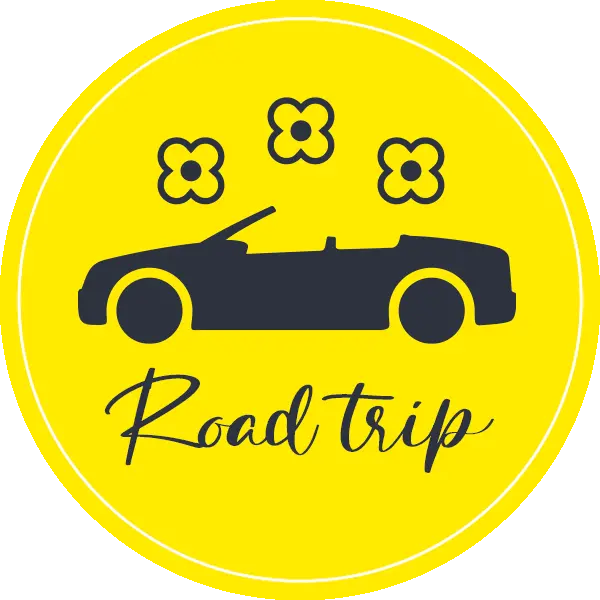 road trip car sceal
