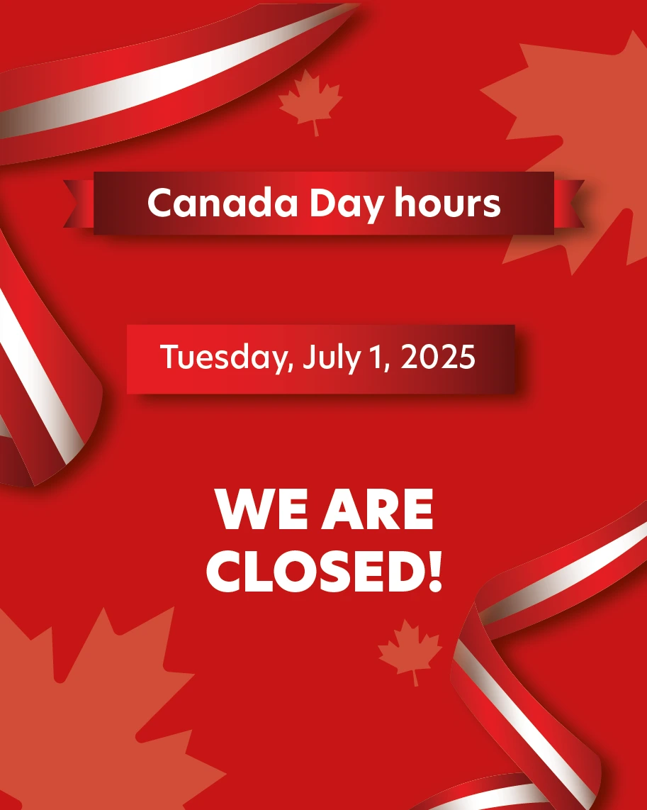 Canada Day Schedule